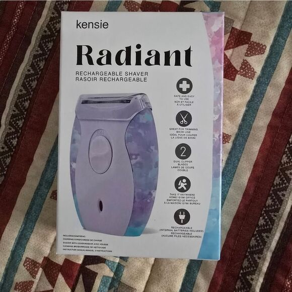 KENSIE Radiant Shaver Wet/Dry Rechargeable - Picture 1 of 2